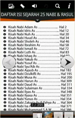 Sejarah 25 Nabi dan Rasul android App screenshot 5